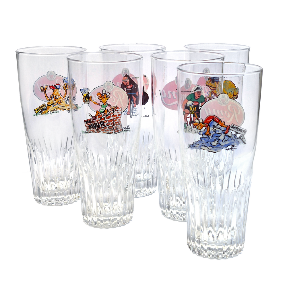 Romy Pils Retro glazen (6 stuks)