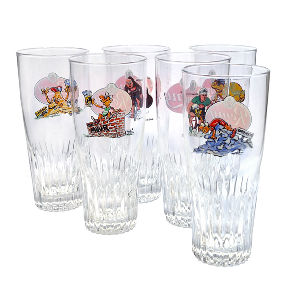 Romy Pils Retro glazen (6 stuks)