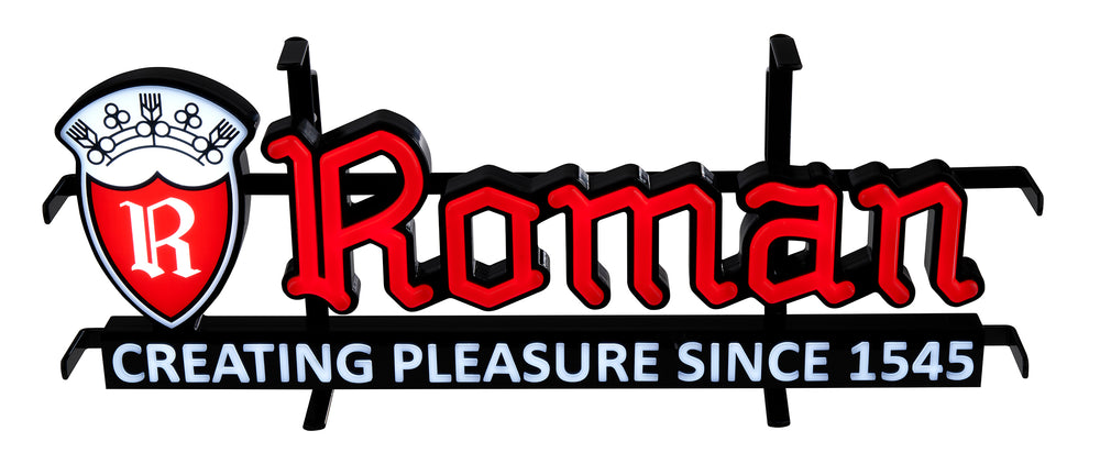 Roman LED verlichting (53 x 23 x 8,5 cm), sfeervol en veelzijdig, geschikt voor muurbevestiging of als decoratief stuk